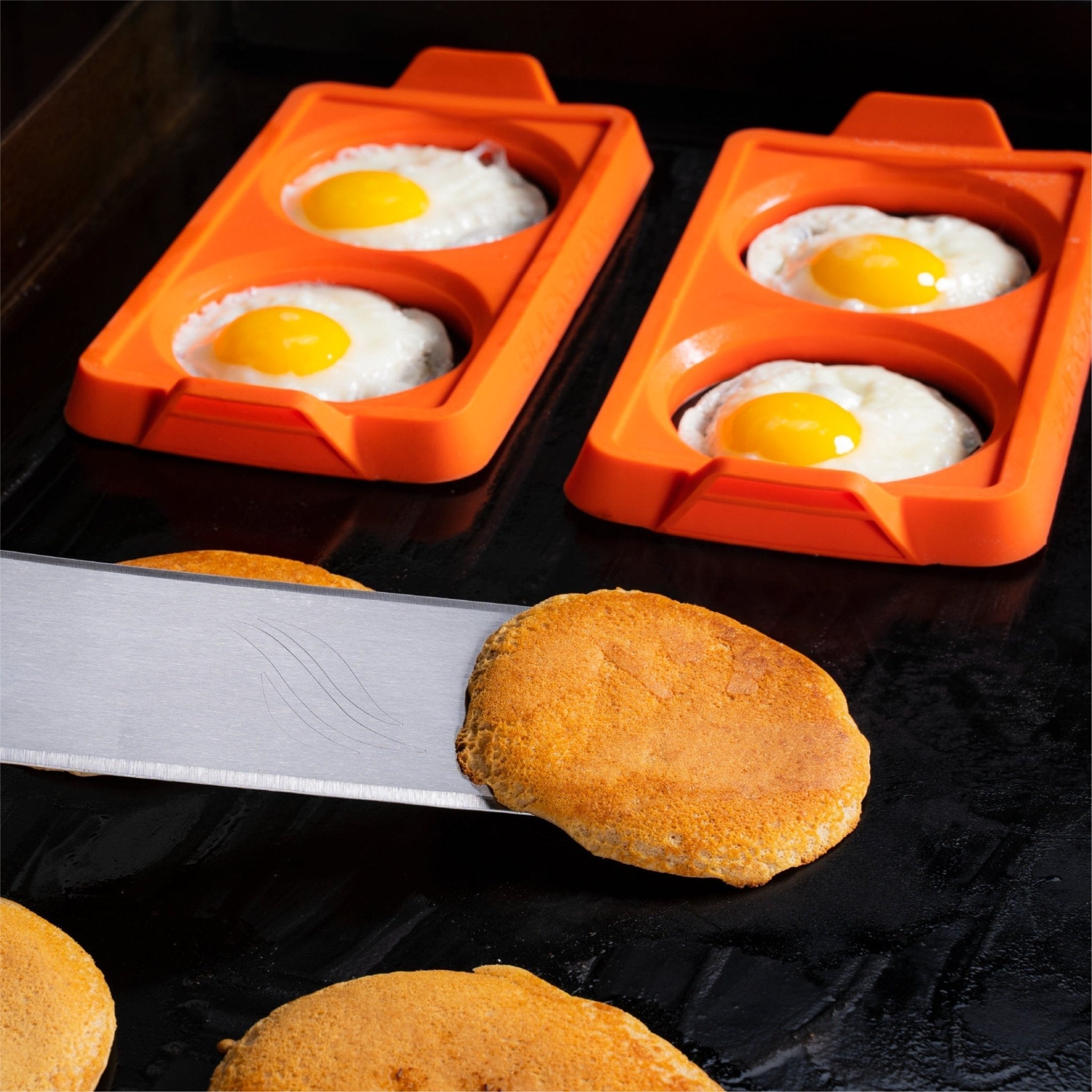 2 Section Egg Ring Trays