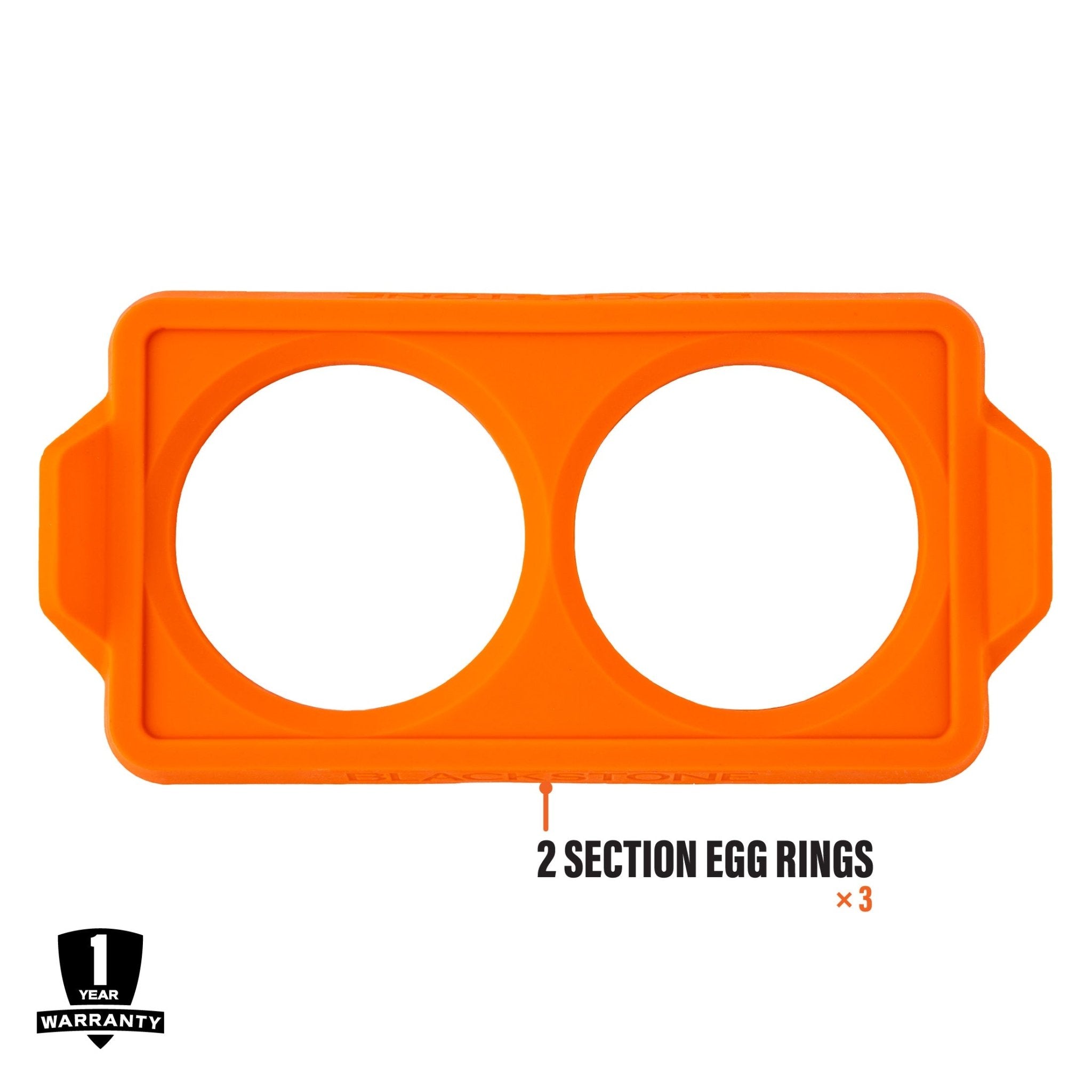 2 Section Egg Ring Trays
