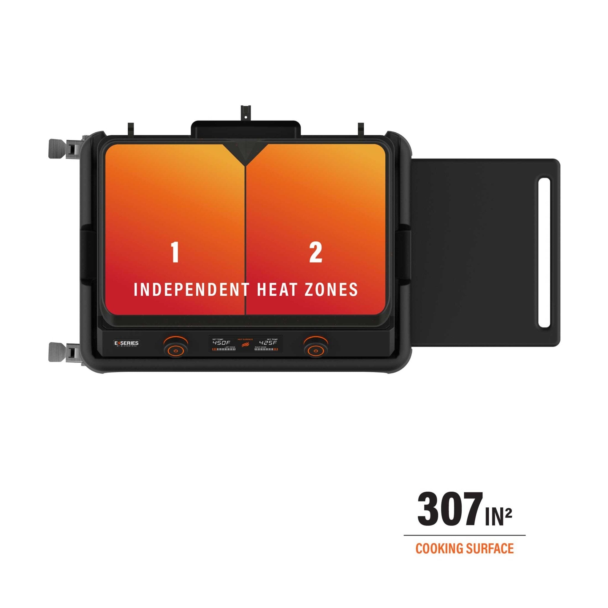 22" Electric Tabletop Griddle with Cart