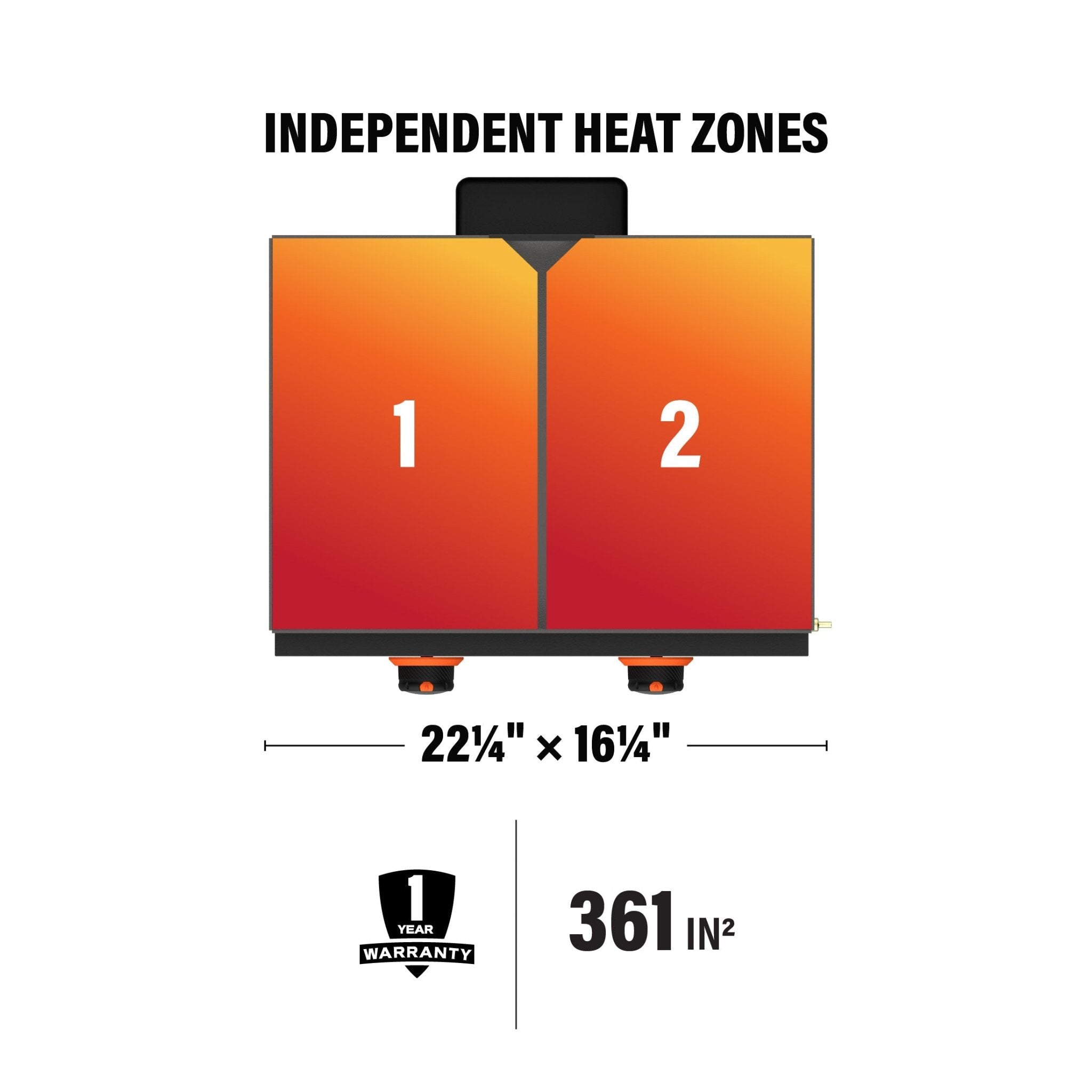 22" Griddle with Hard Cover Bundle