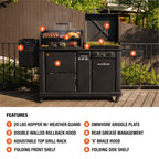 22" XL Griddle Pellet Grill Combo Bundle