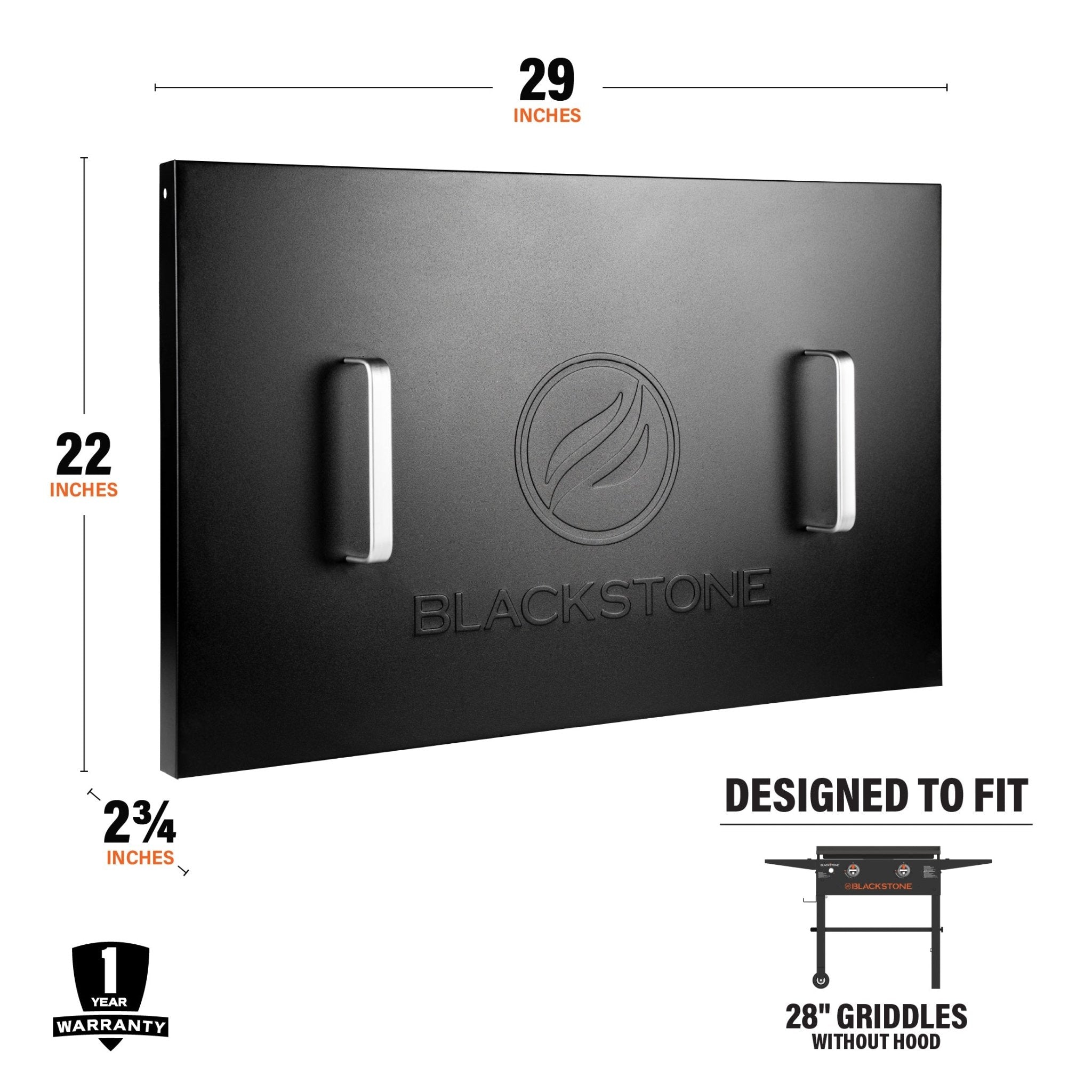 28" Griddle Hard Cover