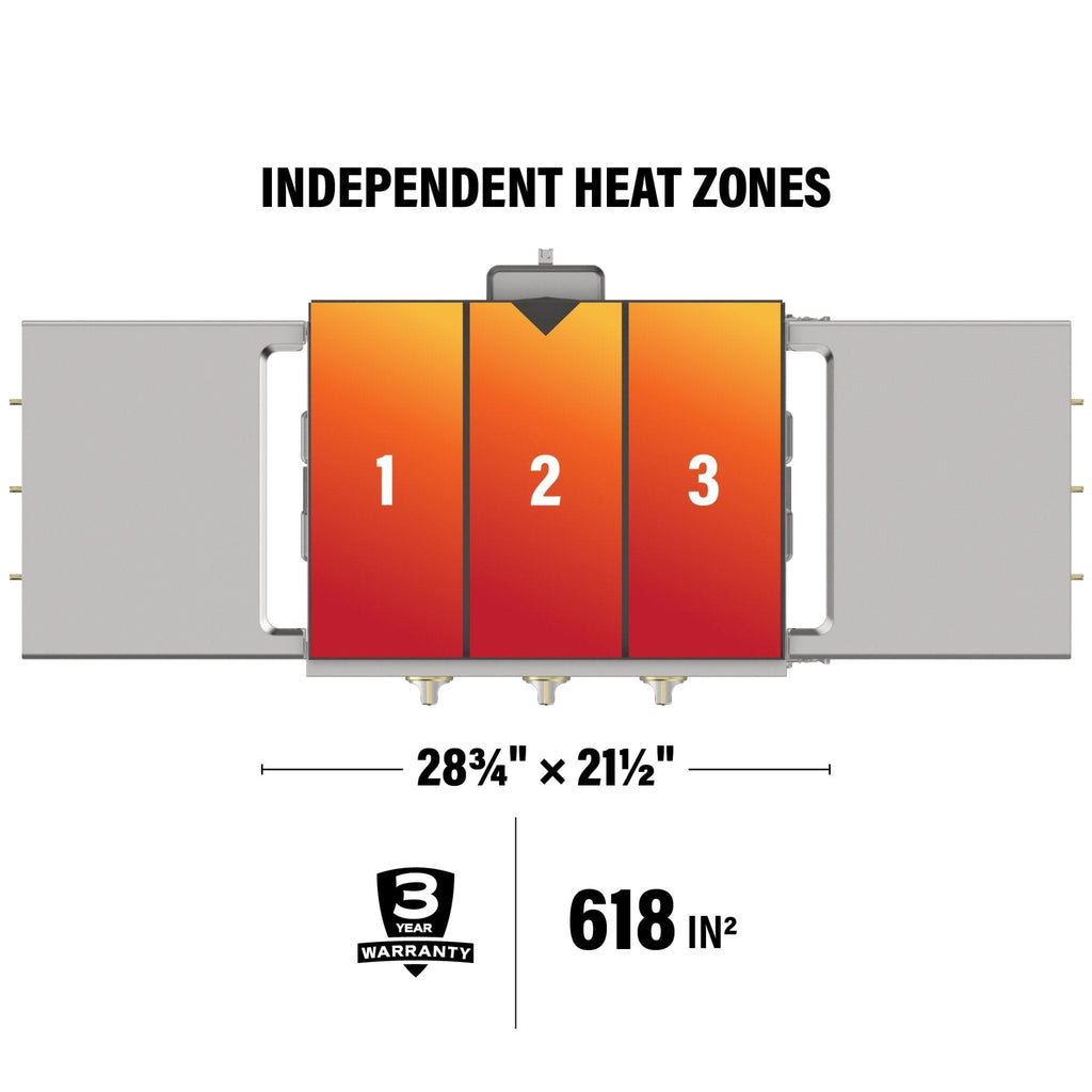28" Griddle with Cabinet