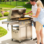 28" Griddle with Cabinet