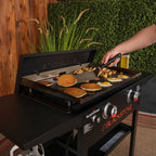 28" Griddle with Hard Cover Bundle