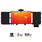 28" Griddle with Hood Bundle