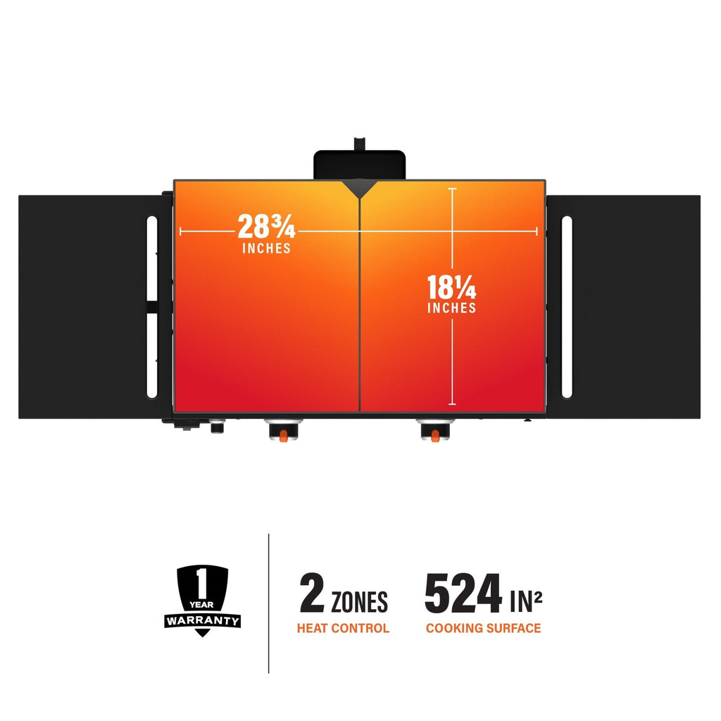 28” Omnivore Griddle with Hard Cover
