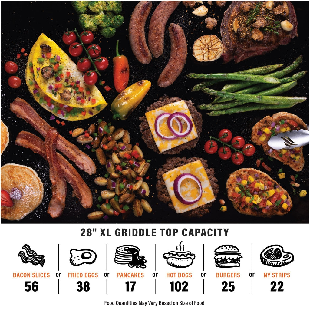 28" XL Omnivore Griddle with Hood Bundle