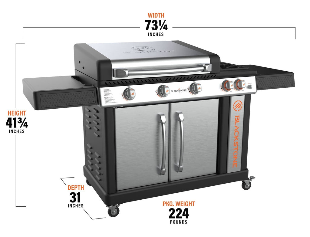 28" XL Griddle Rangetop Combo