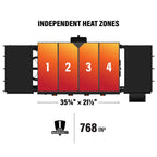 36" Griddle with Hard Cover