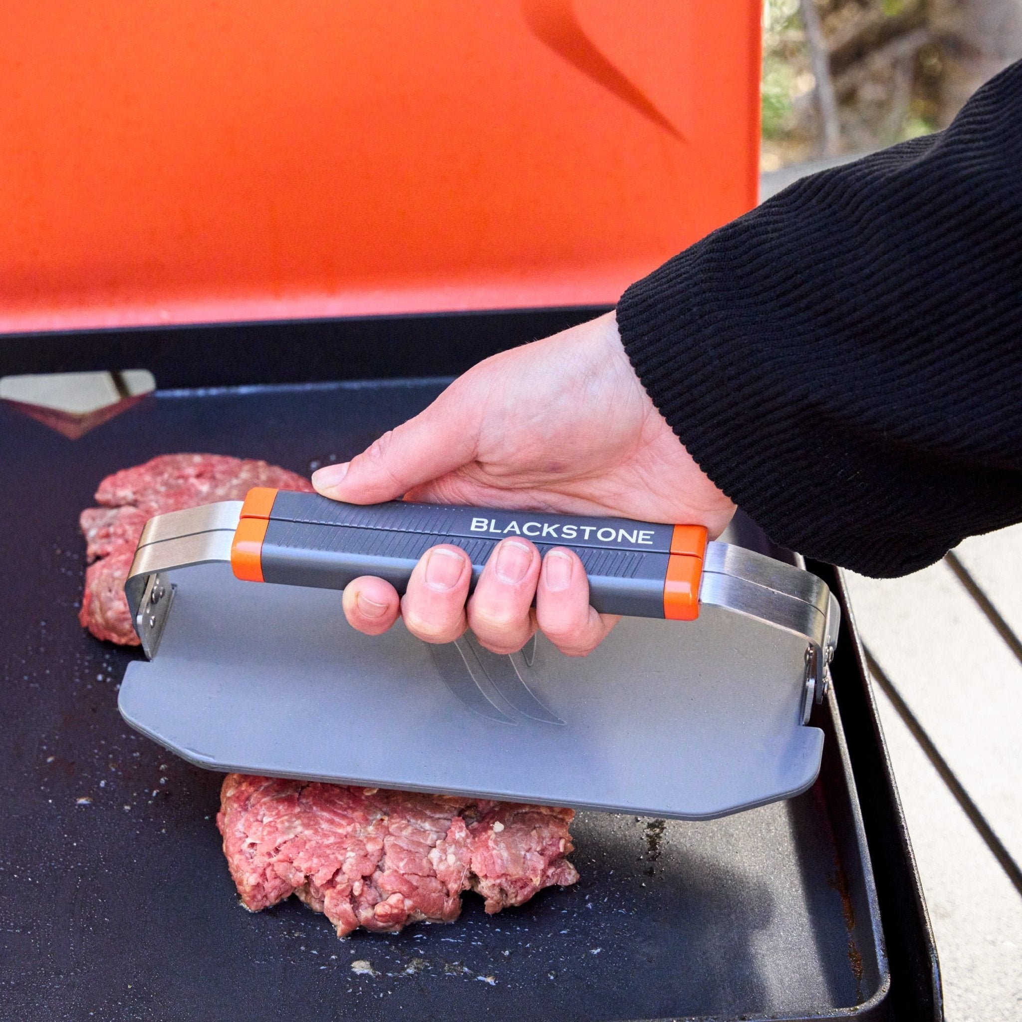 Collapsible Griddle Press