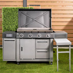 36" Griddle Deluxe with Extendable Side Table