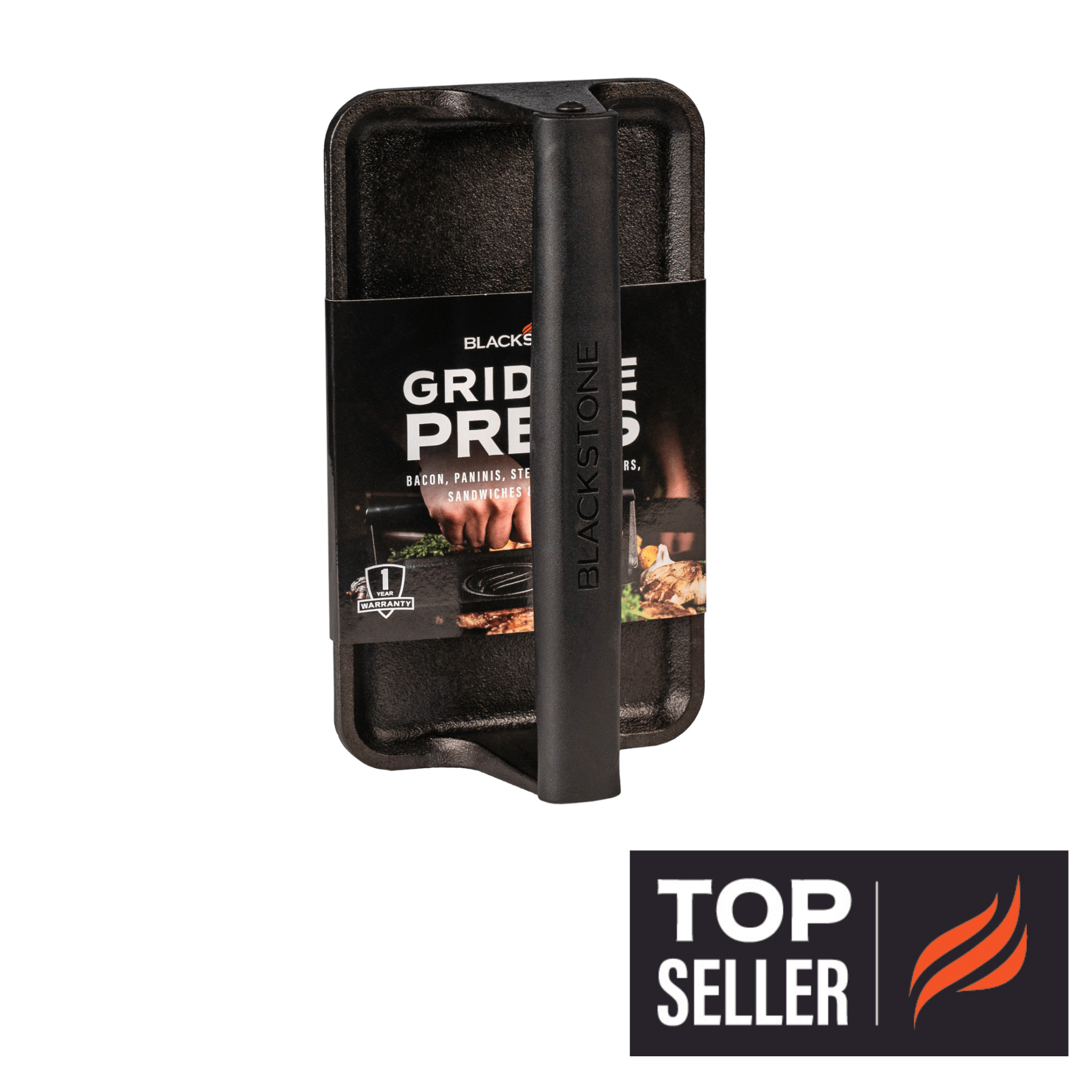 Medium Cast Iron Griddle Press