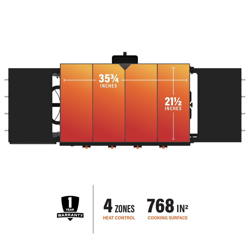 36" Omnivore Griddle w/ Hard Cover