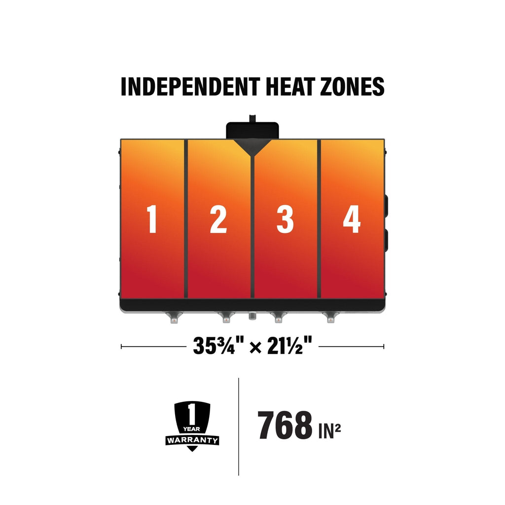36" Drop-in Griddle with Hood (Natural Gas)